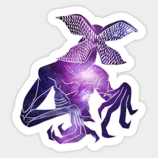 Stranger Things Inspired Cosmic Demogorgon Sticker